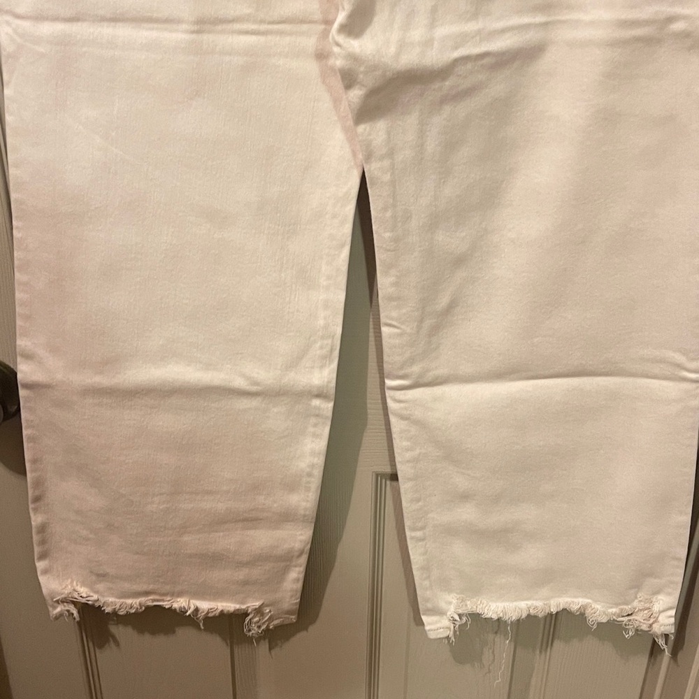 NWT Judy Blue Cream Straight Leg Jeans, 20W - Picture 6 of 6
